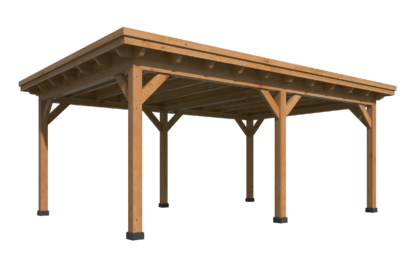 Platdak Odense XXL Samenstelling 1 Red Class Wood 650 x 450 x 266 cm