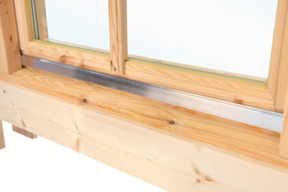 Draai- / kiepraam enkel L5.2 vuren, 3-6-3mm isolatieglas, 52,6 x 108,5 cm