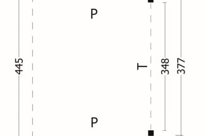 Hamar XL Uitbreidingsset Douglas Gedroogd 312 x 445 x 360 cm