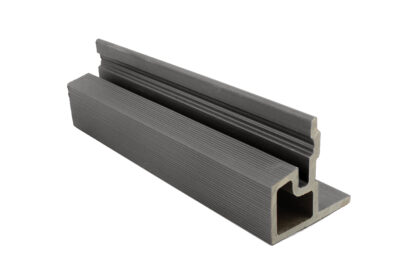 PuraTech composiet eindprofiel, Dark Grey, 5.8 x 5.8 x 290 cm