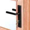 Red Class Wood enkele glasdeur, 4 x 95 x 201 cm, 6-ruits linksdraaiend - Afbeelding 3