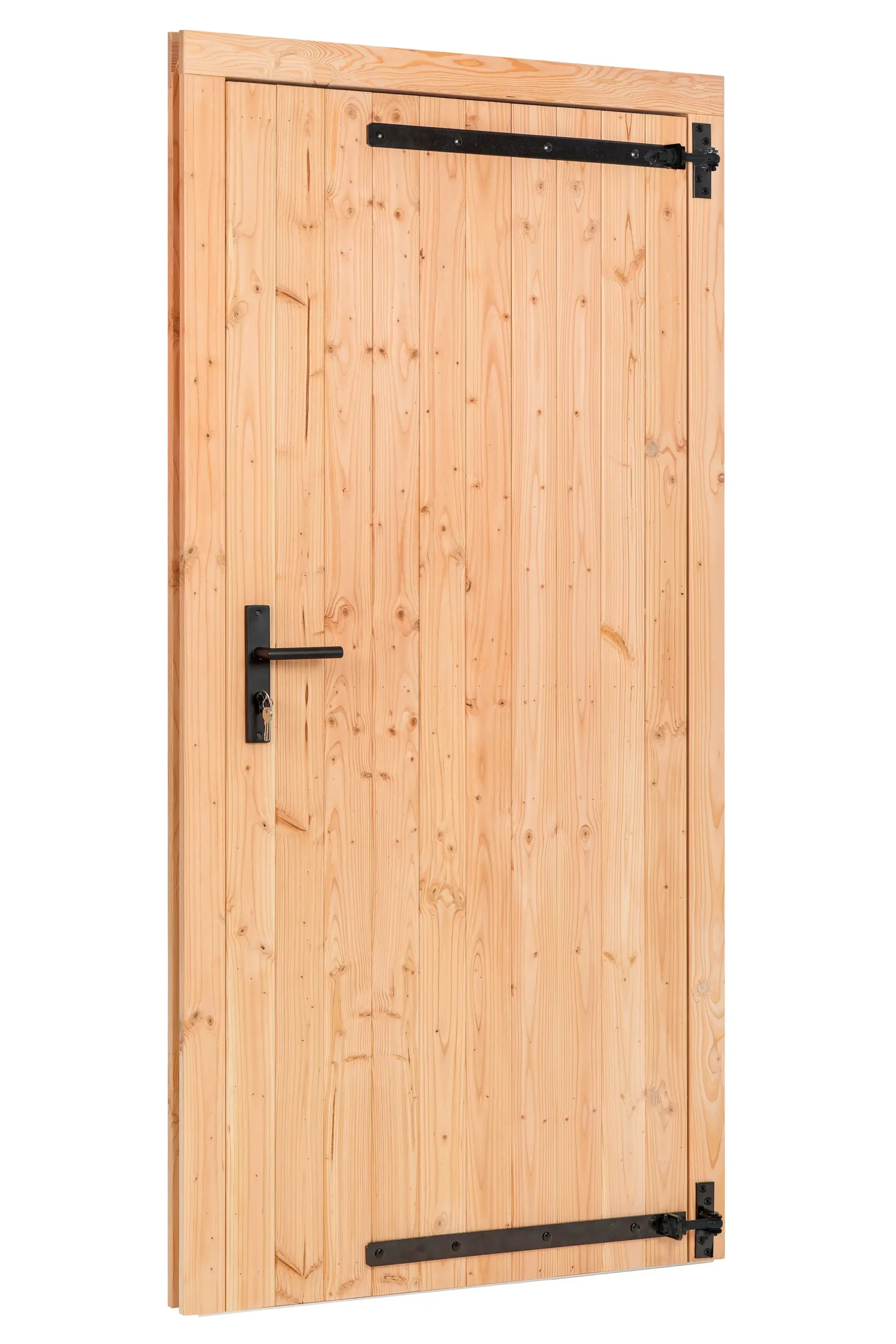 Douglas enkele dichte deur, 4.5 x 95 x 201.5 cm, rechtsdraaiend