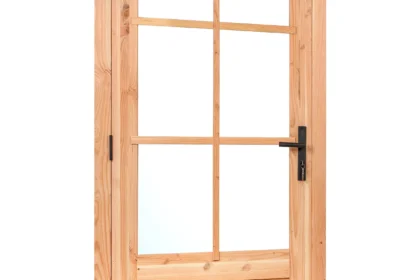 Douglas enkele glasdeur, 4.7 x 100 x 211.5 cm, dubbelglas 6-ruits linksdraaiend