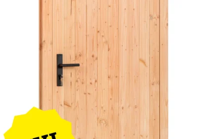 Douglas enkele dichte deur, 4.5 x 115 x 211.5 cm, XXL rechtsdraaiend