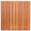 Tuinscherm hardhout kunstmatig gedroogd 21-planks (19 + 2) Dronten | 180 cm - Afbeelding 2