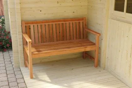 Hardhouten tuinbank Nice 125 x 55 x 86 cm