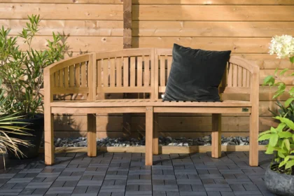 Teakbank Banana 150 x 56 x 86 cm