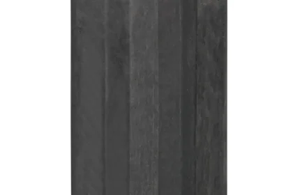 Berton©-sleufpaal Zaan antraciet vlakke kop eindmodel met brede ondersleuf 10 x 10 x 275 cm