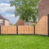 Berton©-paal IJssel antraciet gecoat diamantkop T-model 10 x 10 cm - Afbeelding 2