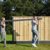 Berton©-paal Amstel LG antraciet gecoat diamantkop hoekmodel 10 x 10 x 280 cm - Afbeelding 2