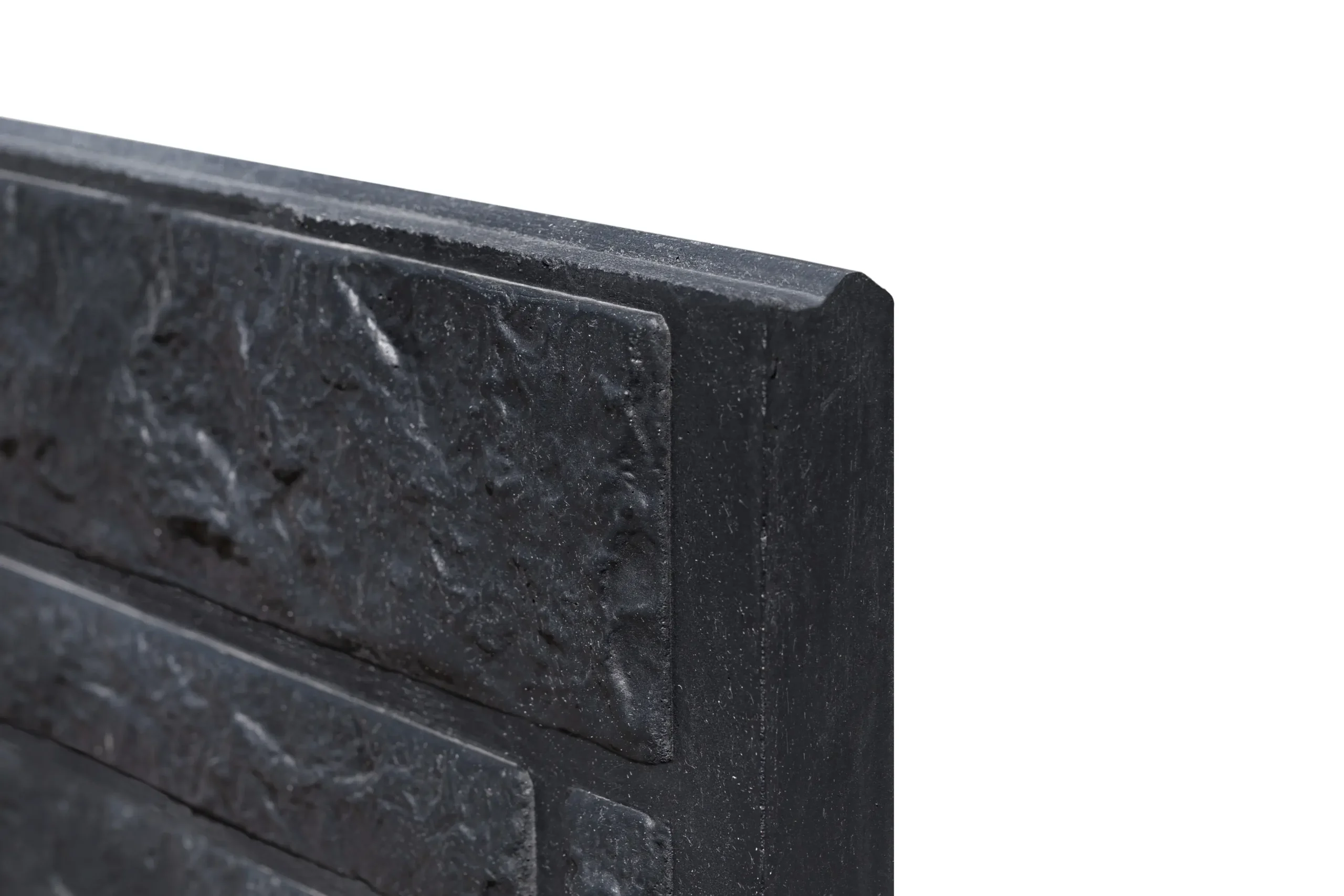 Berton©-motief-vulplaat antraciet gecoat rotsmotief 3.5 x 184 x 20 cm