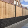 Berton©-paal Geul antraciet gecoat diamantkop hoekmodel 10 x 10 x 280 cm - Afbeelding 2