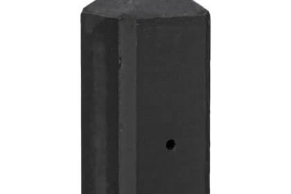 Berton©-paal Schelde antraciet gecoat diamantkop Eindmodel 8.5 x 8.5 cm