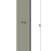 Berton© betonpoer, antraciet, M16-bus 15,0 x 15,0 x 60,0 cm - Afbeelding 3