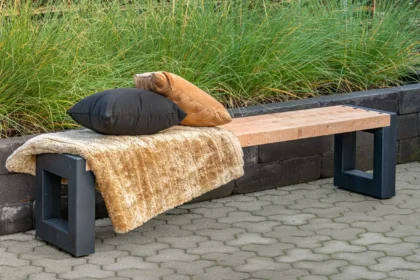 Berton©-Tuinbank Beton/Essen 200 x 40 x 45 cm