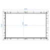Luxe houten zwembad Santa Cruz 502 x 322 x 124 cm - Afbeelding 5