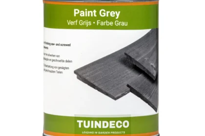 Verf voor het afwerken van gezaagde delen Grijs | 1 liter