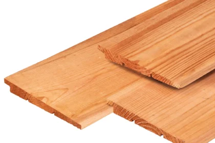 Red Class Wood Zweeds rabat gedroogd, zichtzijde fijnbezaagd 1,1/2,2 x 19,5 cm