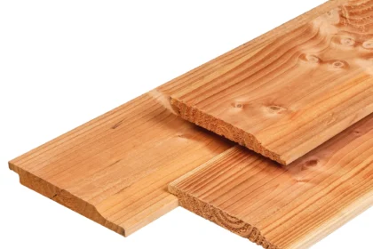 Douglas rabatdeel halfhouts gedroogd, 1.8 x 14.5 cm