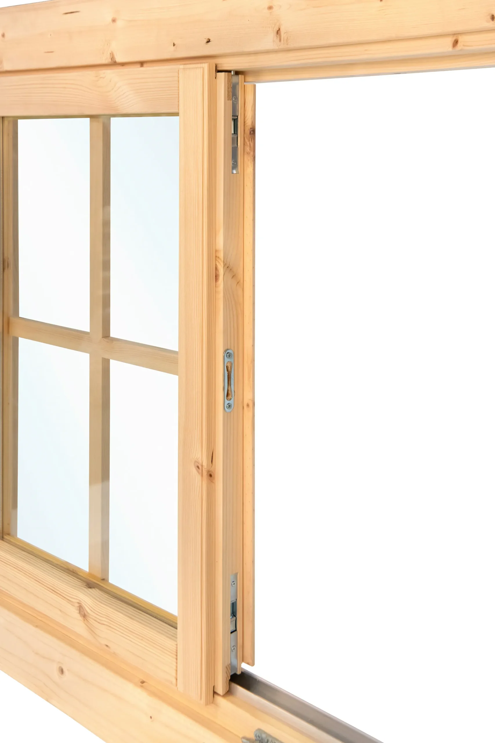 Draai- / kiepraam dubbel L6 vuren, 3-9-3mm isolatieglas, 128,5 x 100,5 cm - Afbeelding 8