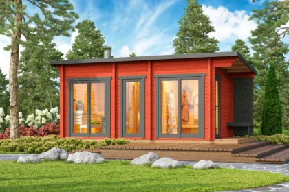 Saunahuis Tampere | 568 x 254 cm | 40 mm - XL | onbehandeld