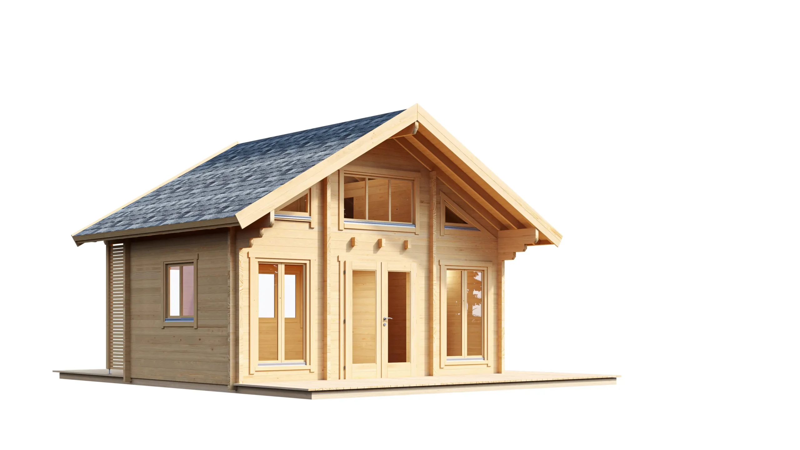 Saunahuis Vaasa | 570 x 350 cm | 70 mm | onbehandeld - Afbeelding 3