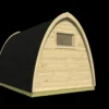 Camping POD 480 | 28 mm | vuren onbehandeld | 480 x 240 x 230 cm - Afbeelding 4