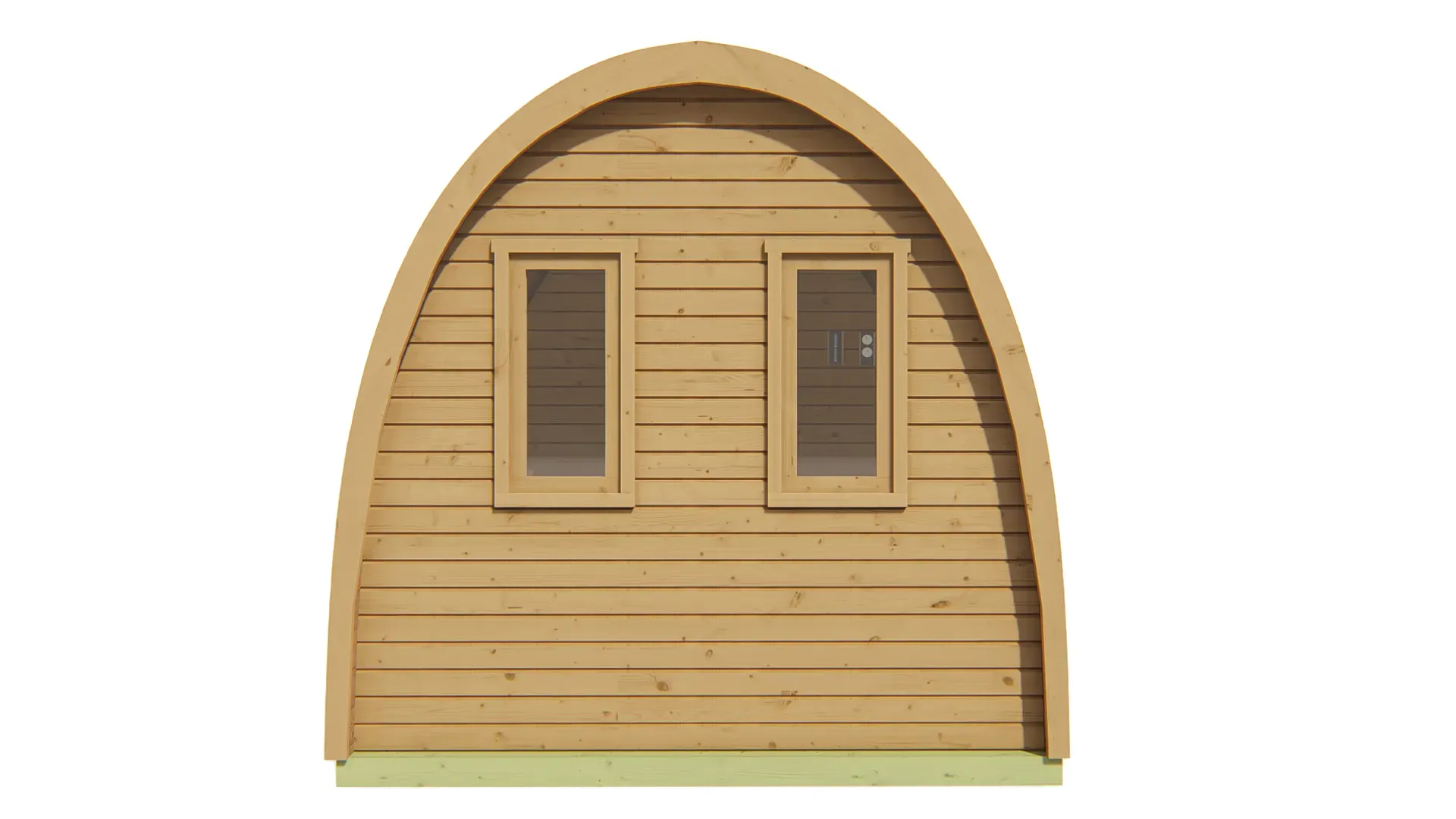 Sauna POD Tolva | 480 x 230 cm | 42 mm | Thermowood - Afbeelding 7