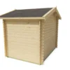 Blokhut - Tuinhuis Robert | zadeldak | 28 mm | 260 x 200 x 225 cm | vuren - Afbeelding 5