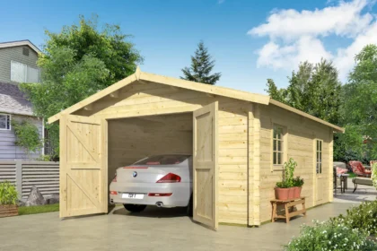 Garage Rydell | 58 mm | 470 x 570 x 275 cm | vuren
