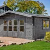Blokhut - Tuinhuis Southampton | zadeldak | 58 mm | 540 x 540 x 276 cm | vuren - Afbeelding 2