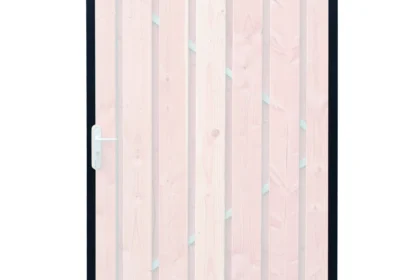 Stalen omranding voor tuindeur antraciet geschikt voor breedtes 120, 130, 140, 150 cm