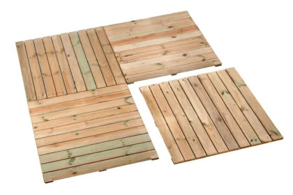 Tuintegel Den Helder grenen groen geïmpregneerd 2 x 100 x 100 cm