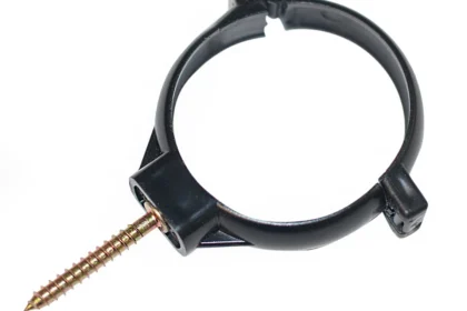 Kunststof minigoot/mastgoot HWA muurbeugel 60 mm zwart