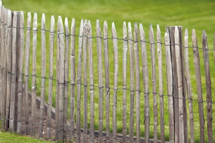 Engelse kastanjerol, 2 draden, latafstand 7,5 cm - 460 cm