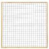 Gaaselement vuurverzinkt maaswijdte 7,5 x 7,5 cm met kader grenen groen geïmpregneerd 4,5 x 4,5 cm, 180 cm - Afbeelding 2