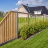Gaaselement vuurverzinkt maaswijdte 7,5 x 7,5 cm met robuust kader grenen groen geïmpregneerd 4,4 x 6,8 cm, 180 cm - Afbeelding 3