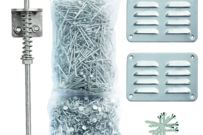 Starterset 3 - 1600 spijkers / 1600 asfaltnagels / ventilatieset / stormankerset