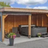 DHZ Plat dak Dalfsen, 600 x 400 x 262 cm, douglas - Afbeelding 2