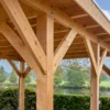DHZ Carport Lemmer Douglas fijnbezaagd, 600 x 450 x 260 cm - Afbeelding 2