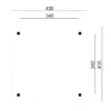 DHZ Prieel Obdam douglas 430 x 430 x 375 cm - Afbeelding 3