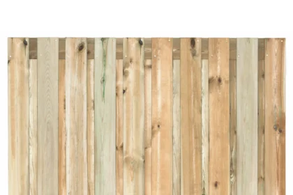 Tuinscherm grenen groen geïmpregneerd 21-planks (19 + 2) Enschede | 180 cm