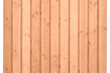 Tuinscherm Douglas geschaafd 23-planks (21 + 2) Harz | 180 x 180 cm