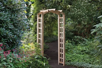 Pergolaset toog grenen groen geïmpregneerd 90 x 50 x 214 cm