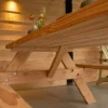 Picknicktafel Basis Douglas 180 x 162 x 76 cm - Afbeelding 2