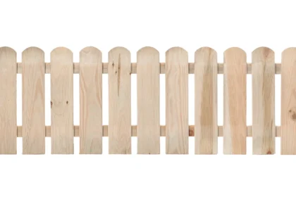 Tuinhek grenen groen geïmpregneerd Econoom recht 150 x 40 cm