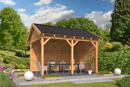 Hamar L Type 2 Douglas Gedroogd Potdekselplank 475 x 395 x 338 cm