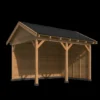 Hamar L Type 2 Douglas Gedroogd Potdekselplank 475 x 395 x 338 cm - Afbeelding 4