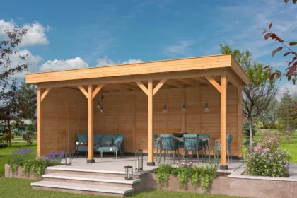 Oslo L type 6 douglas gedroogd potdekselplank 682 x 371 x 272 cm