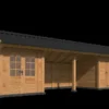 Bergen L Type 12 Douglas Gedroogd Potdekselplank 880 x 318 x 281 cm - Afbeelding 3